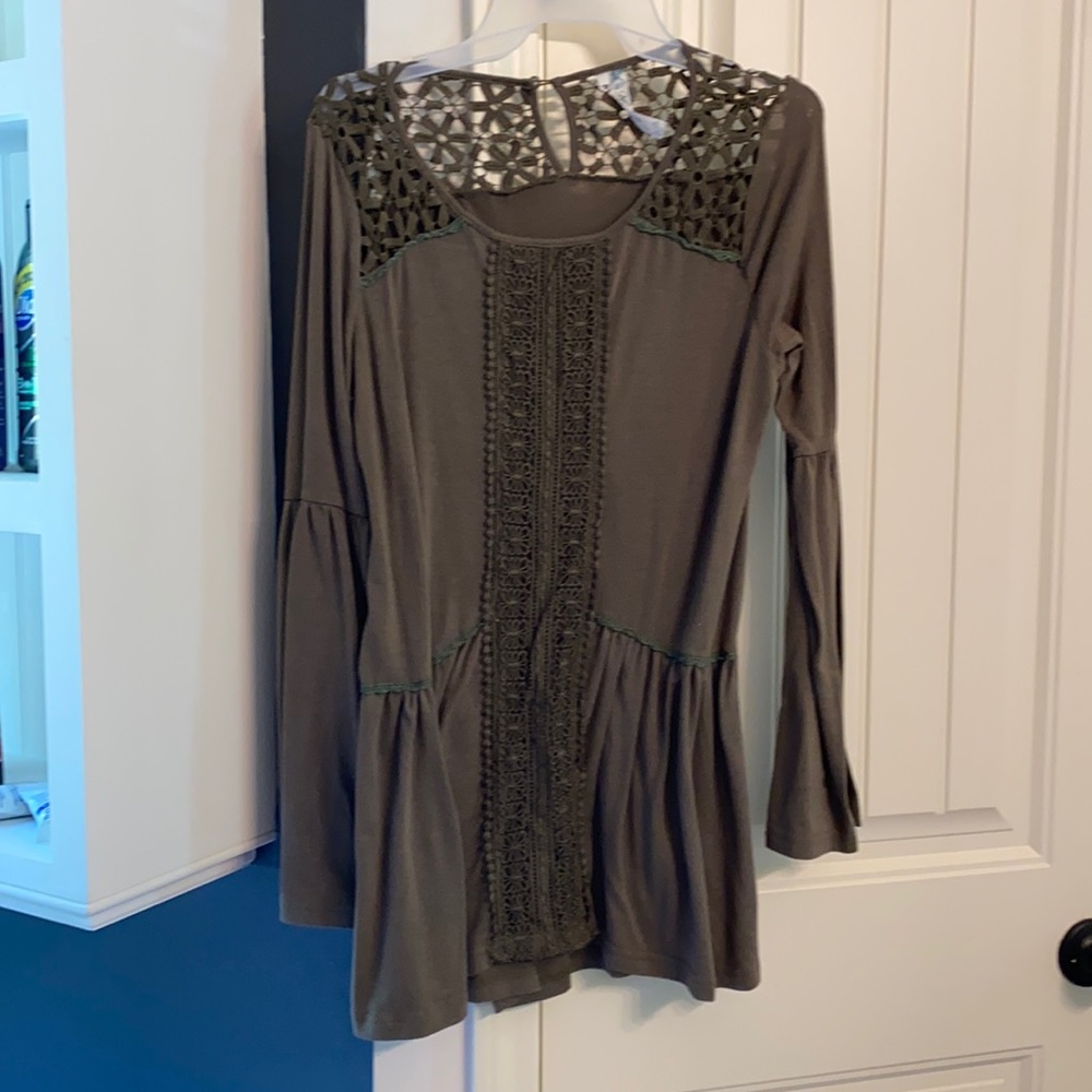 Olive blouse